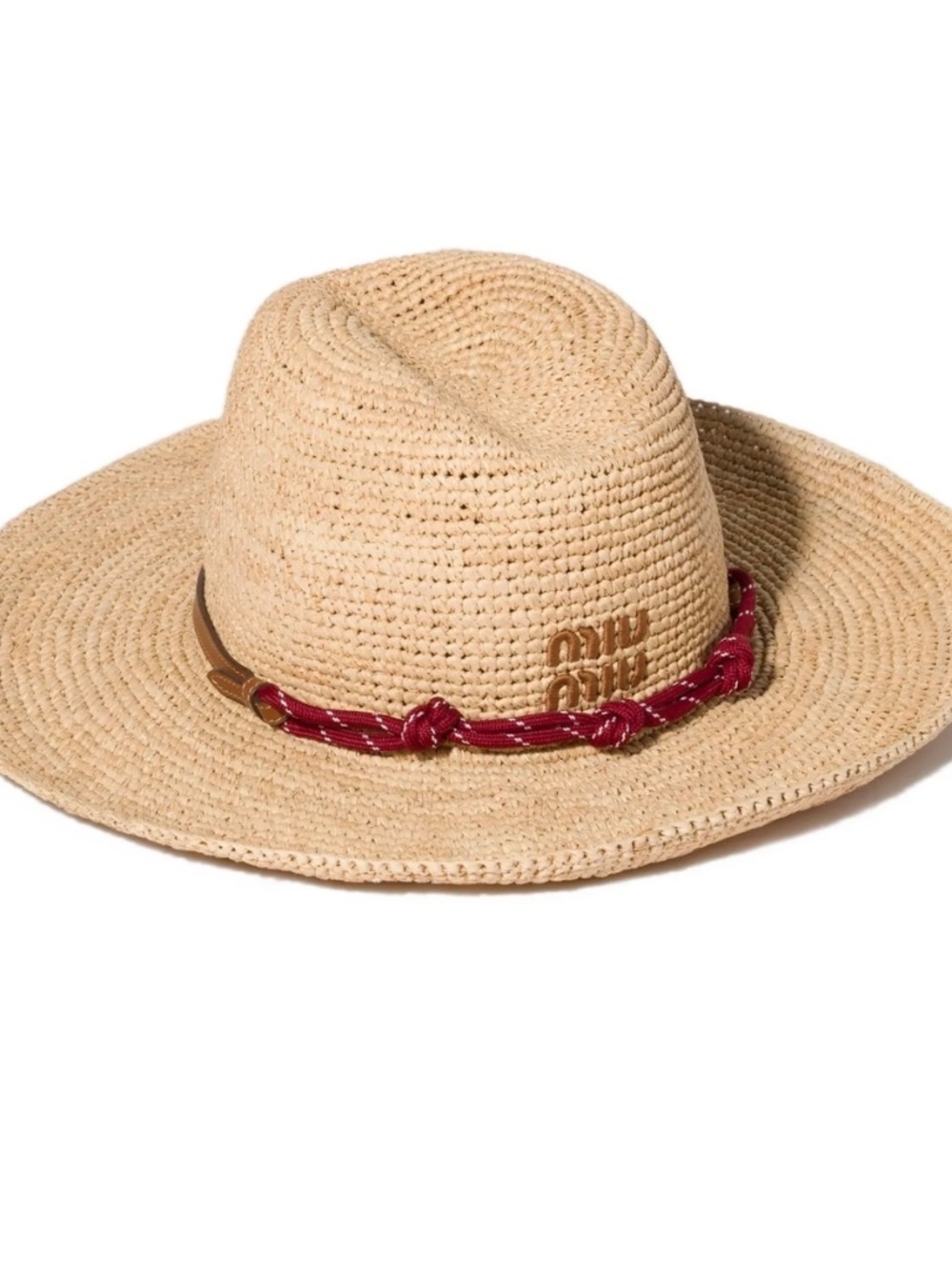 Miu Miu Raffia Hat - Picture 2 of 2